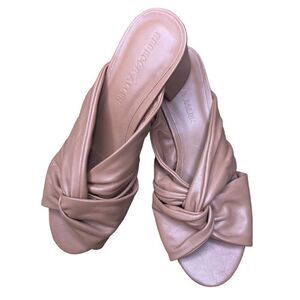 Rebecca Allen The Twist Dusty Violet Leather Sandal NWOB Size 8 1/2